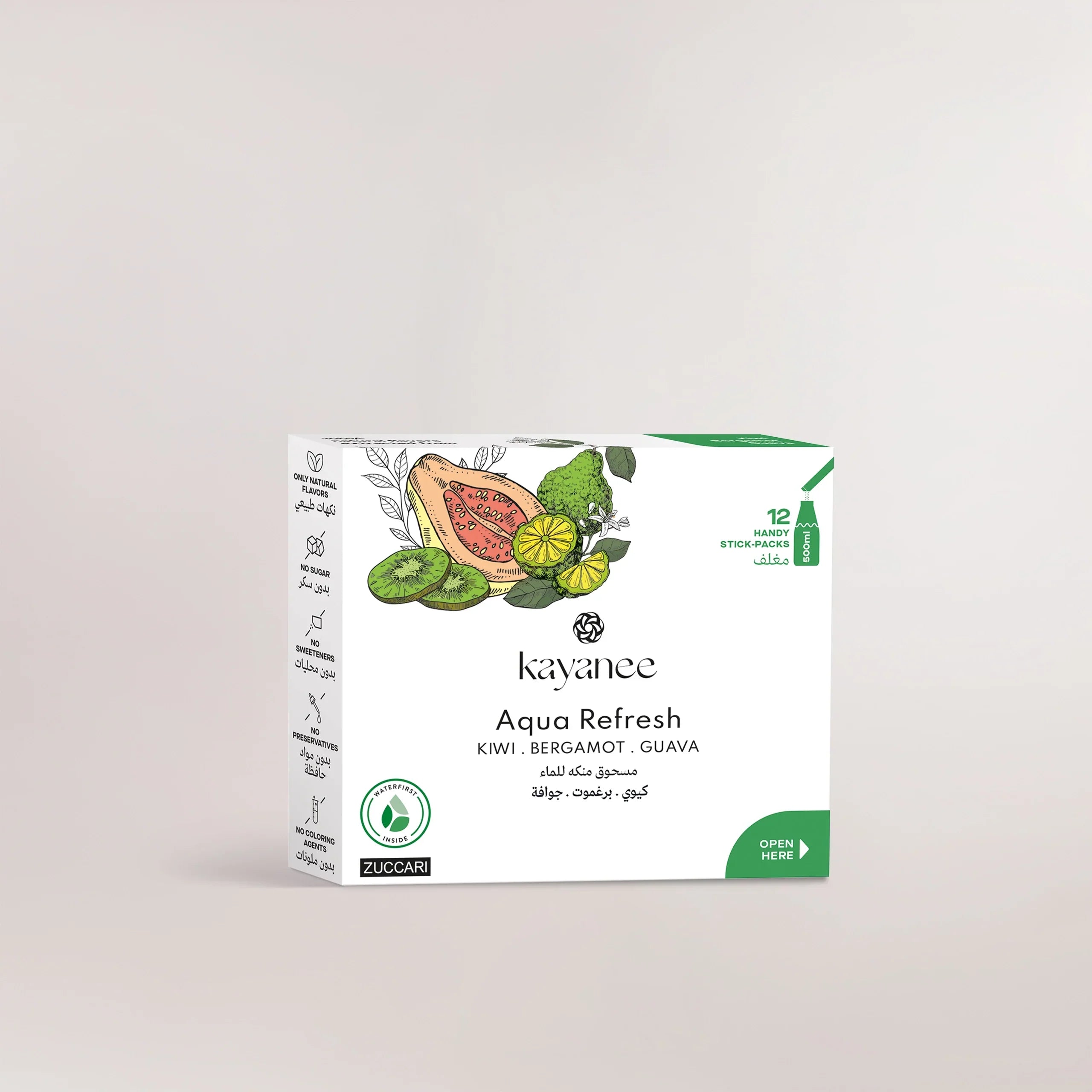 Aqua Refresh Hydration Powder Kiwi-Bergamot-Guava