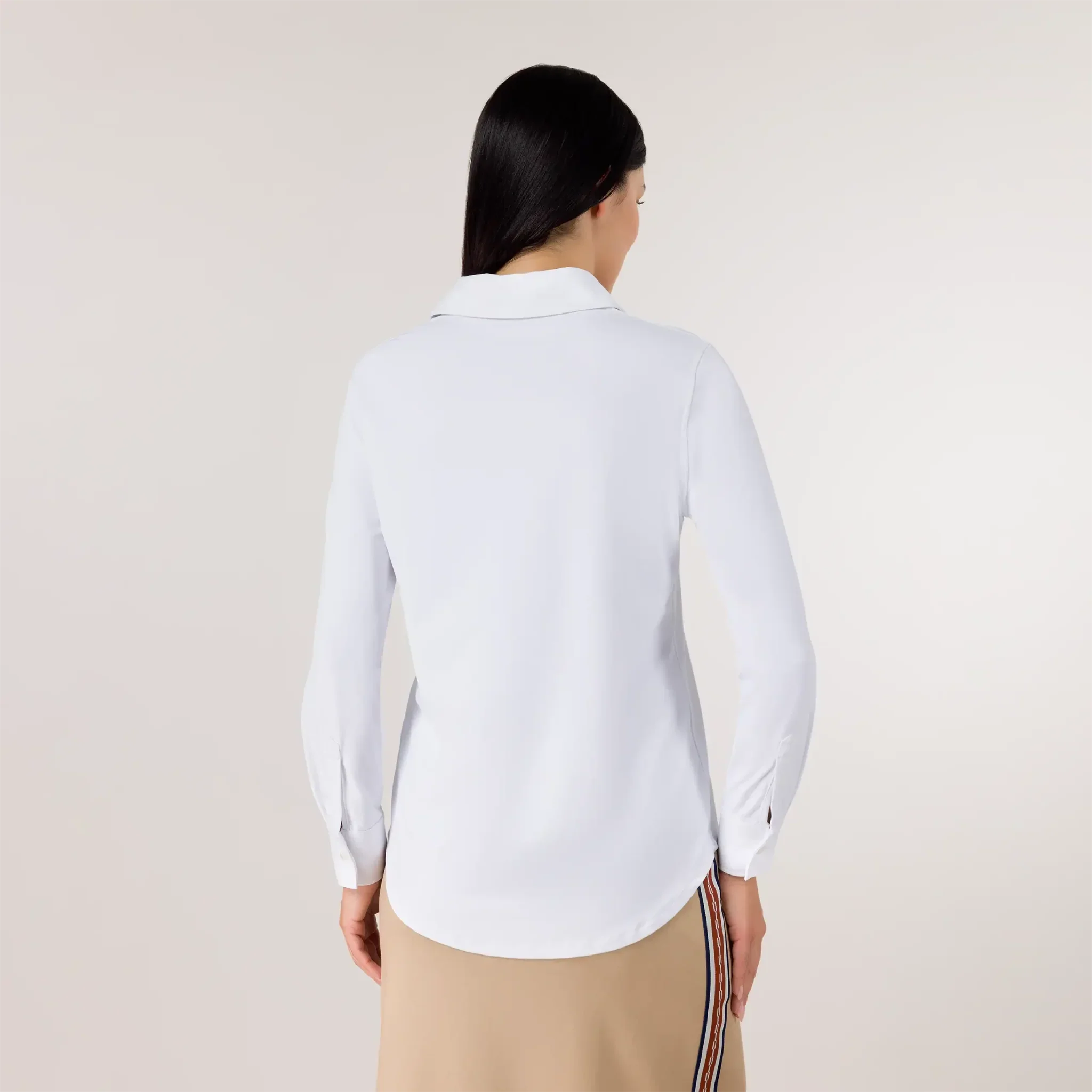 Soft Oxford Techno Shirt - SEASONAL WHITE