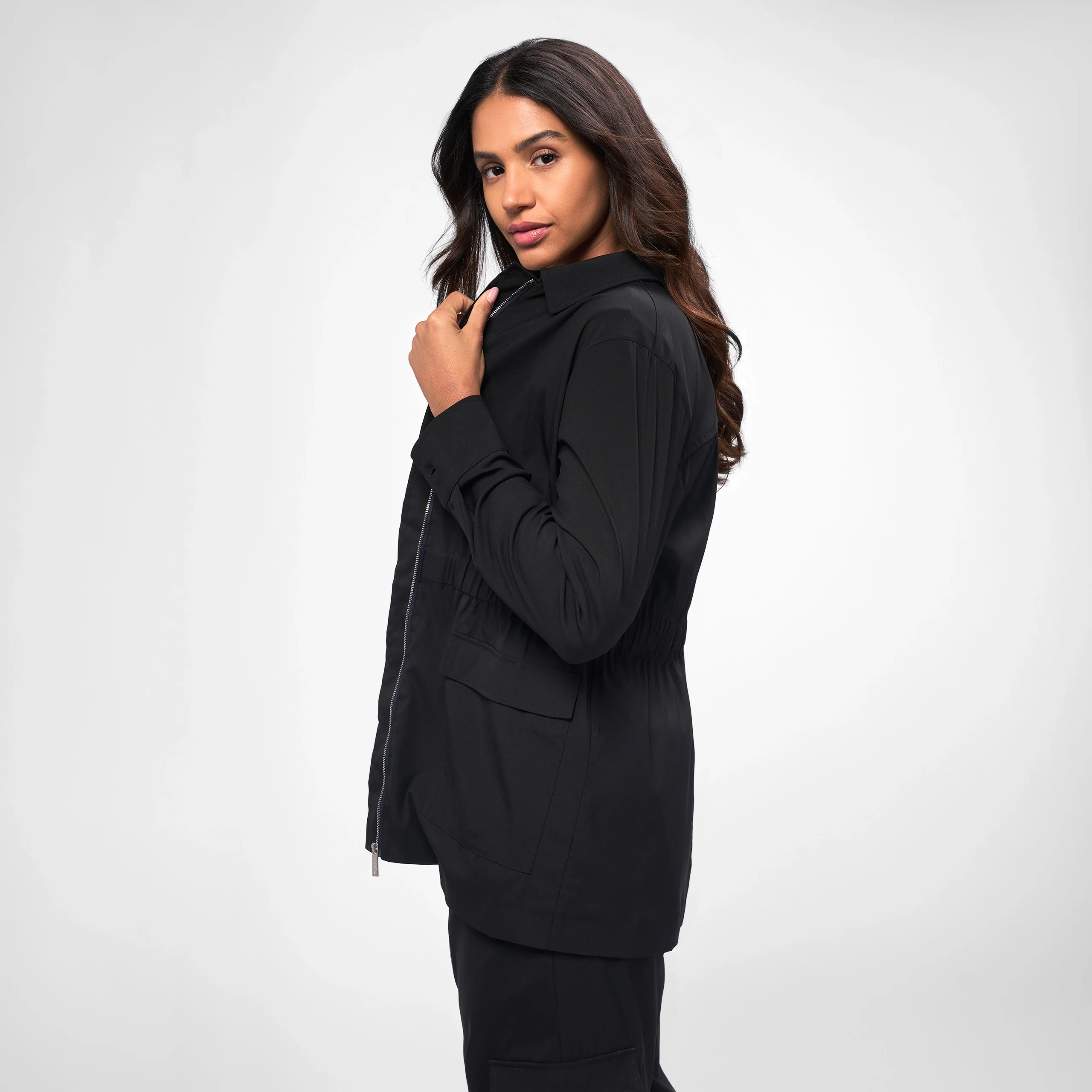 Cargo Jacket - SEASONAL BLACK