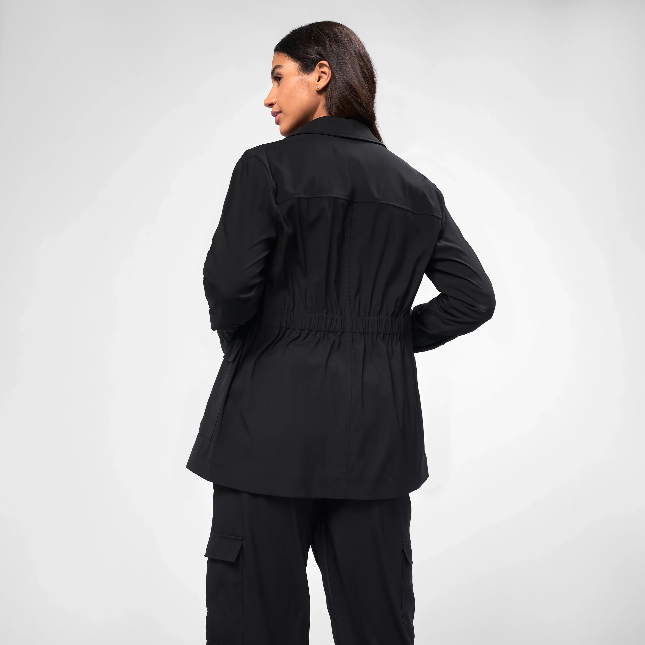Cargo Jacket - SEASONAL BLACK