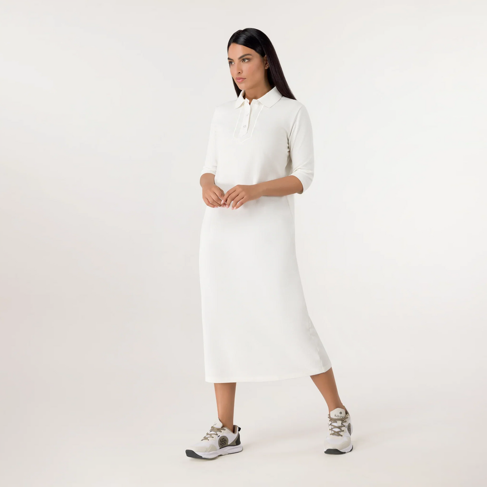 Polo Dress - SEASONAL WHITE