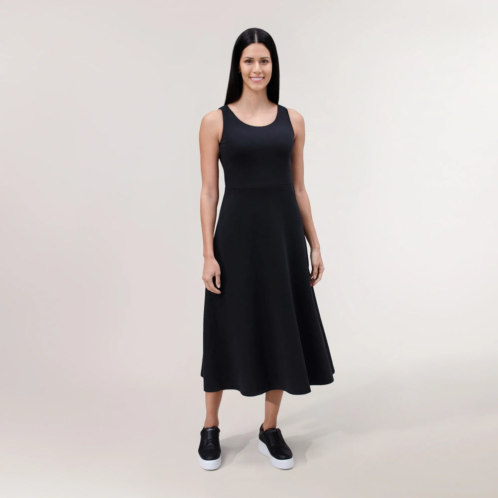 Walkabout Jersey Dress - CORE BLACK