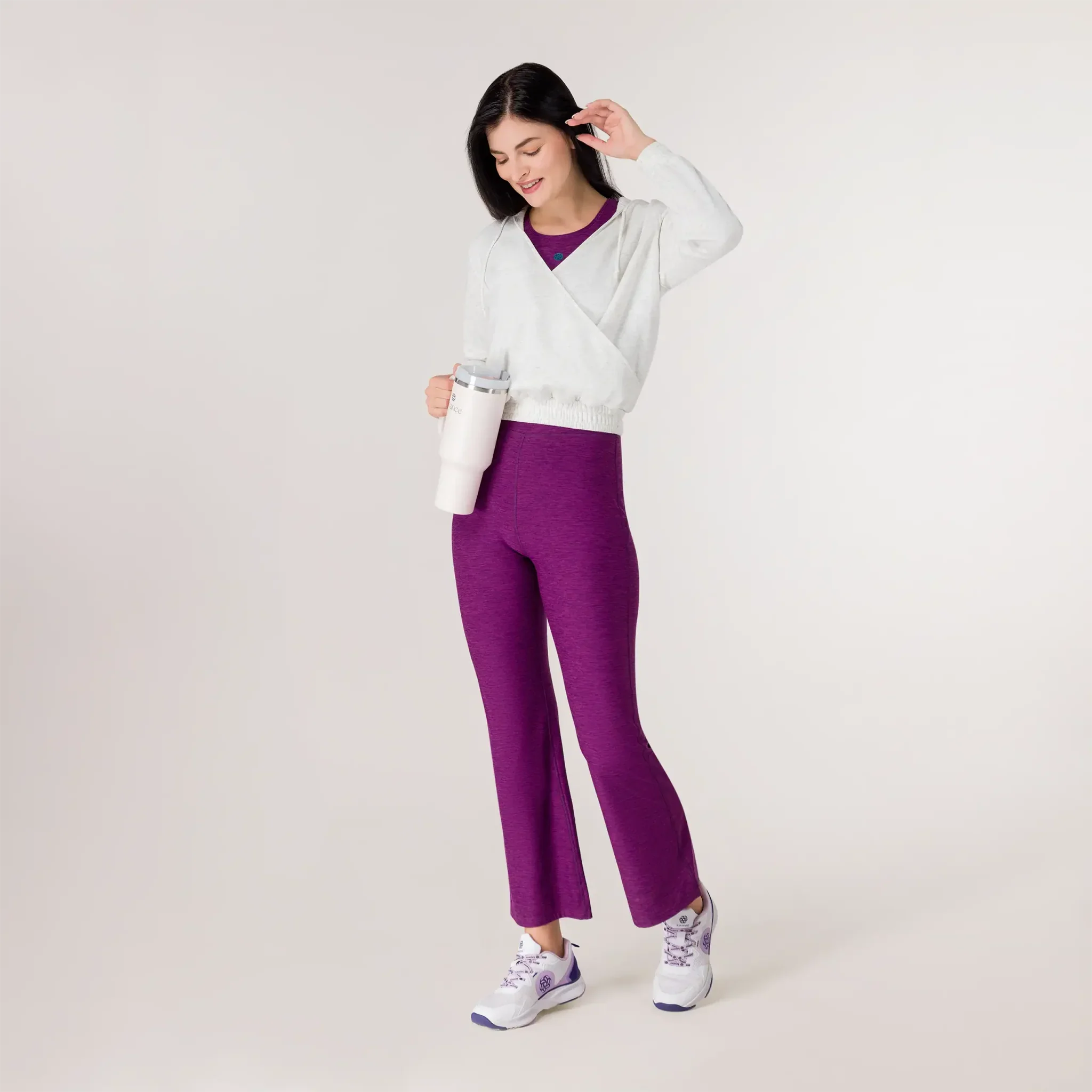 Rhythm Flare Unitard - KDF PURPLE