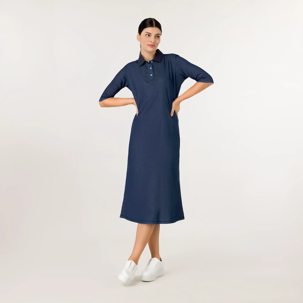 Polo Dress - SEASONAL NAVY