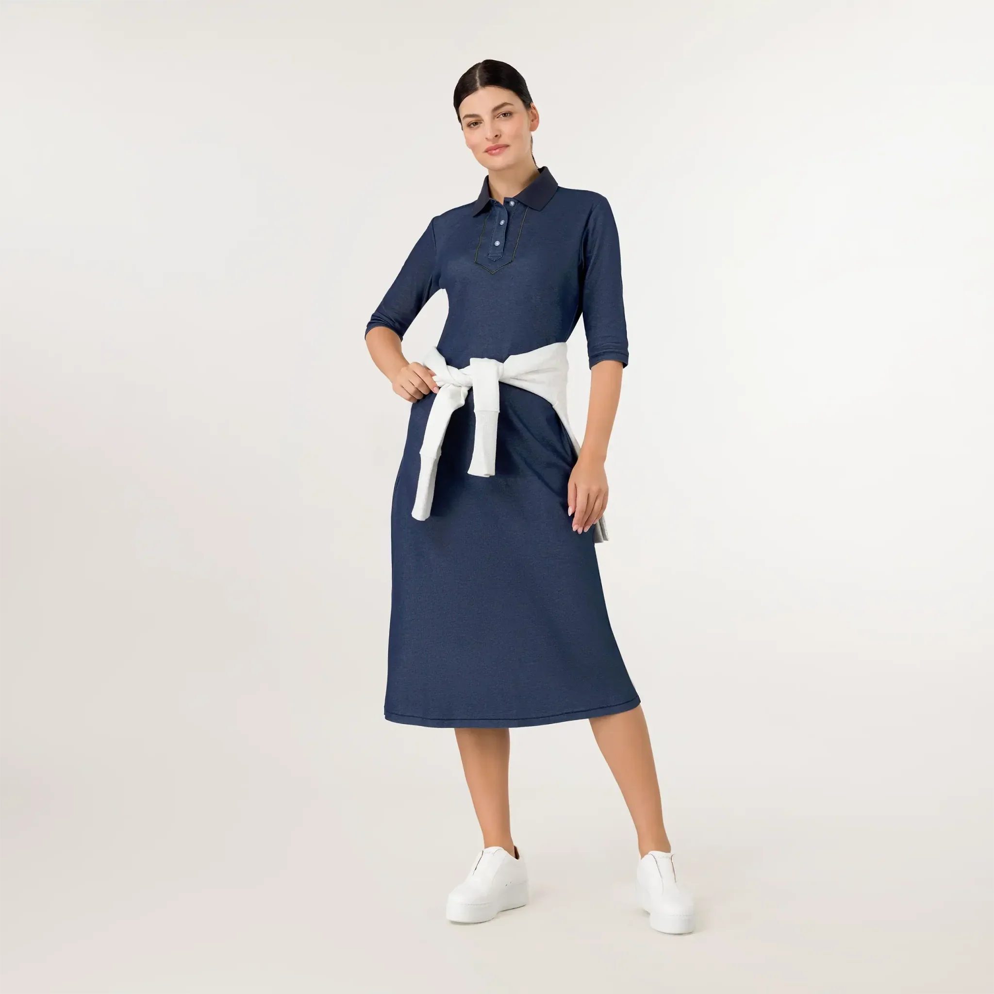 Polo Dress - SEASONAL NAVY