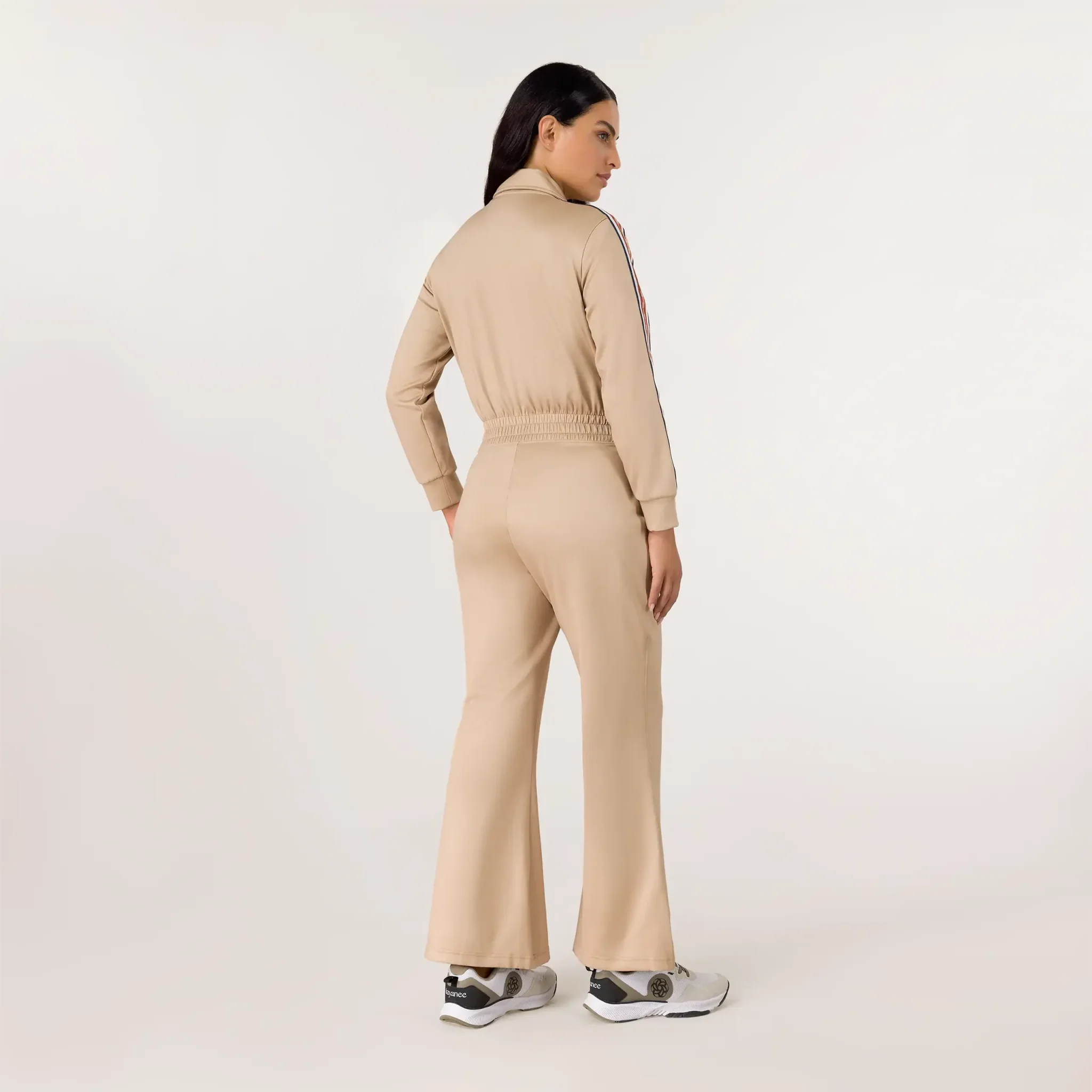 Kayanee Track Jumpsuit - SEASONAL SAND