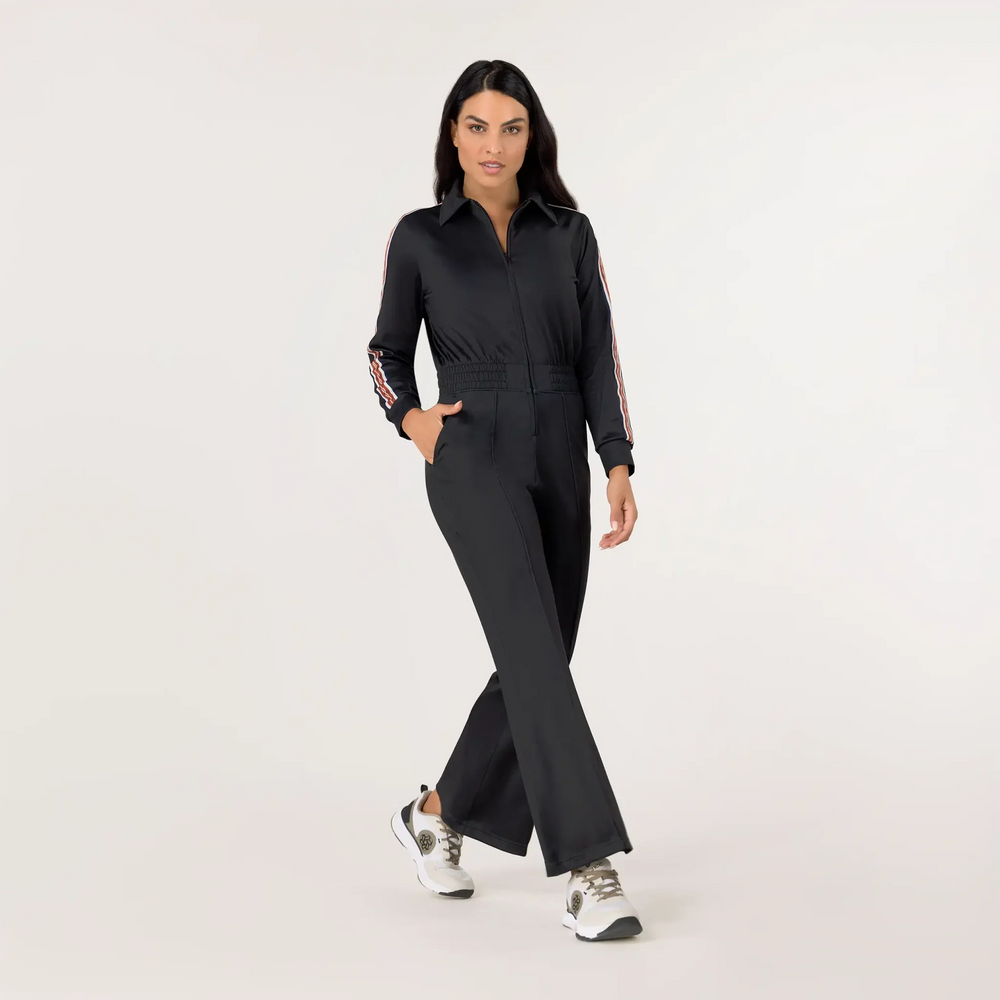 Kayanee Track Jumpsuit - SEASONAL BLACK