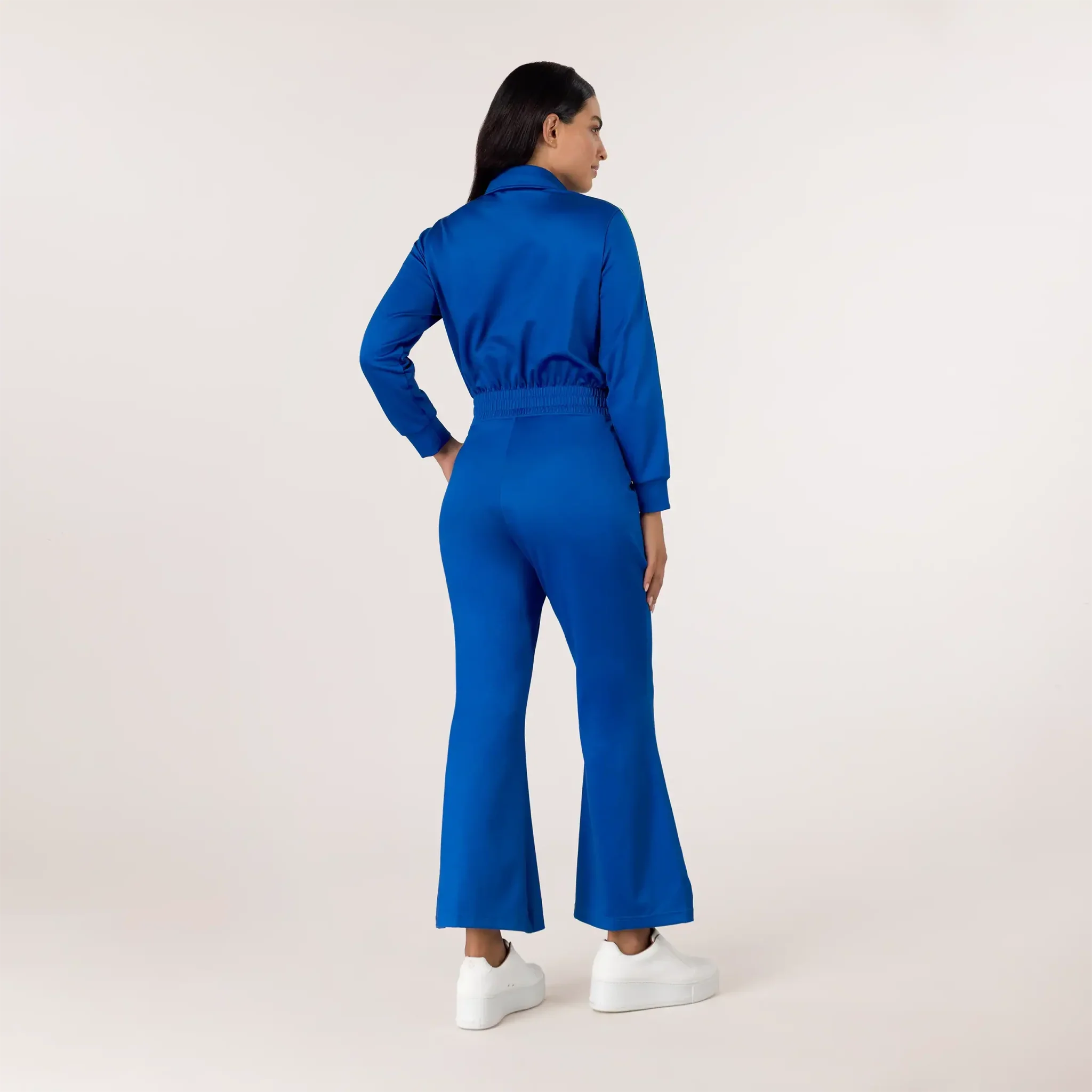 Kayanee Track Jumpsuit - SEASONAL BLUE
