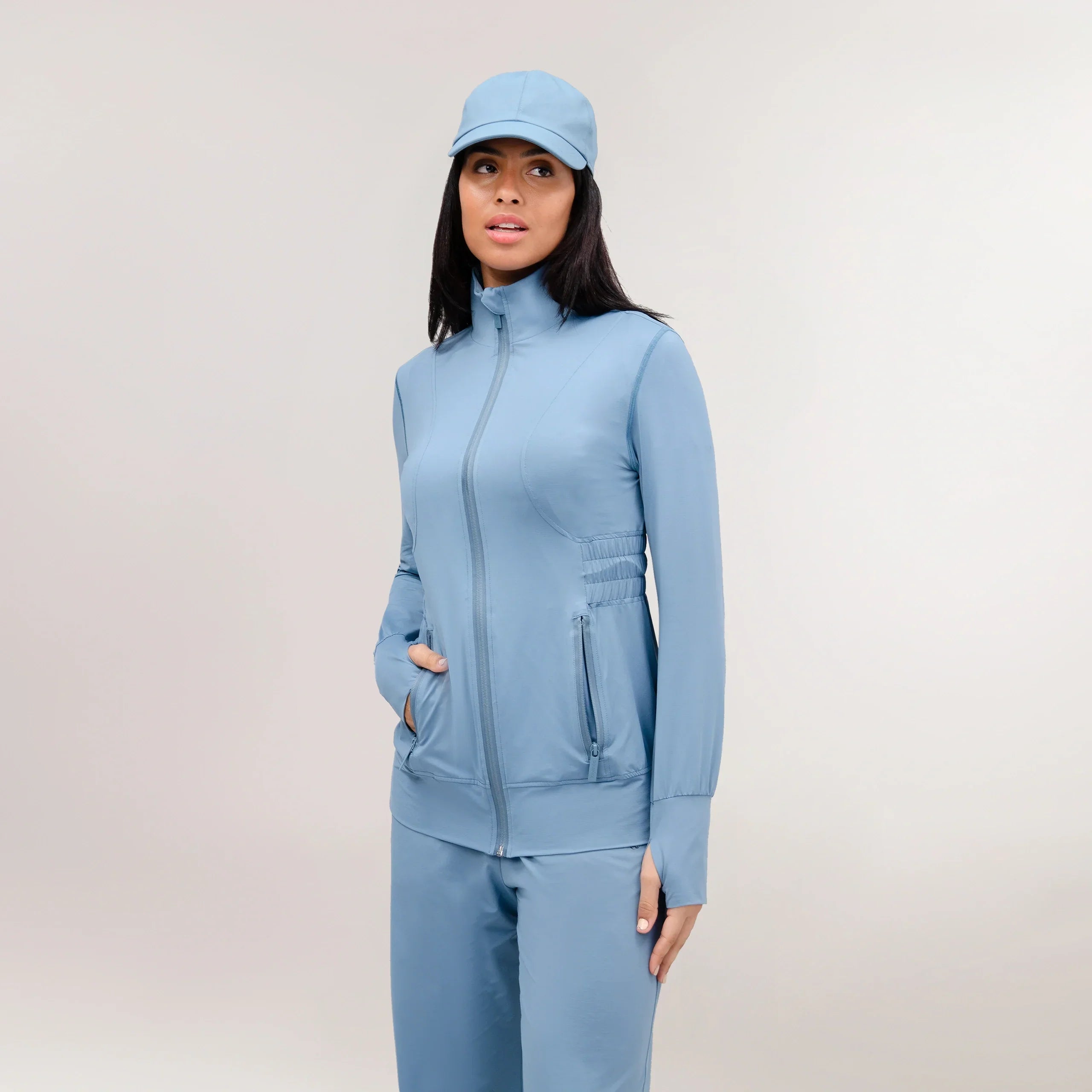 Flow Active Jacket - CORE BLUE