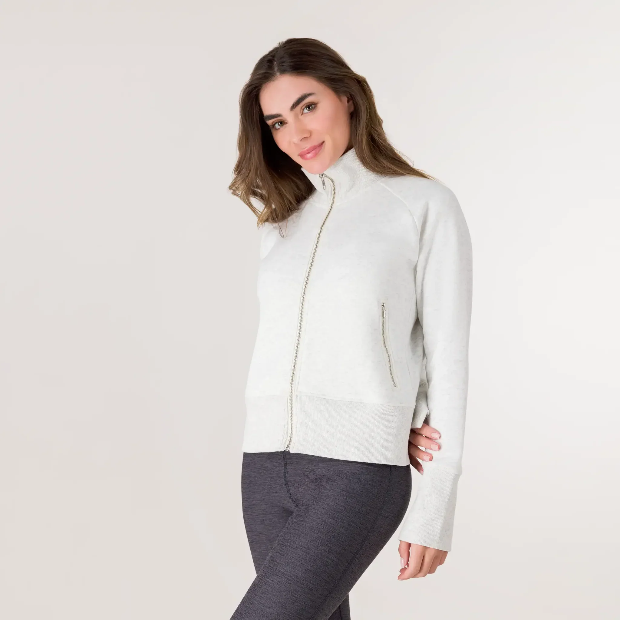 Flashback Jacket - KDF HEATHER GREY