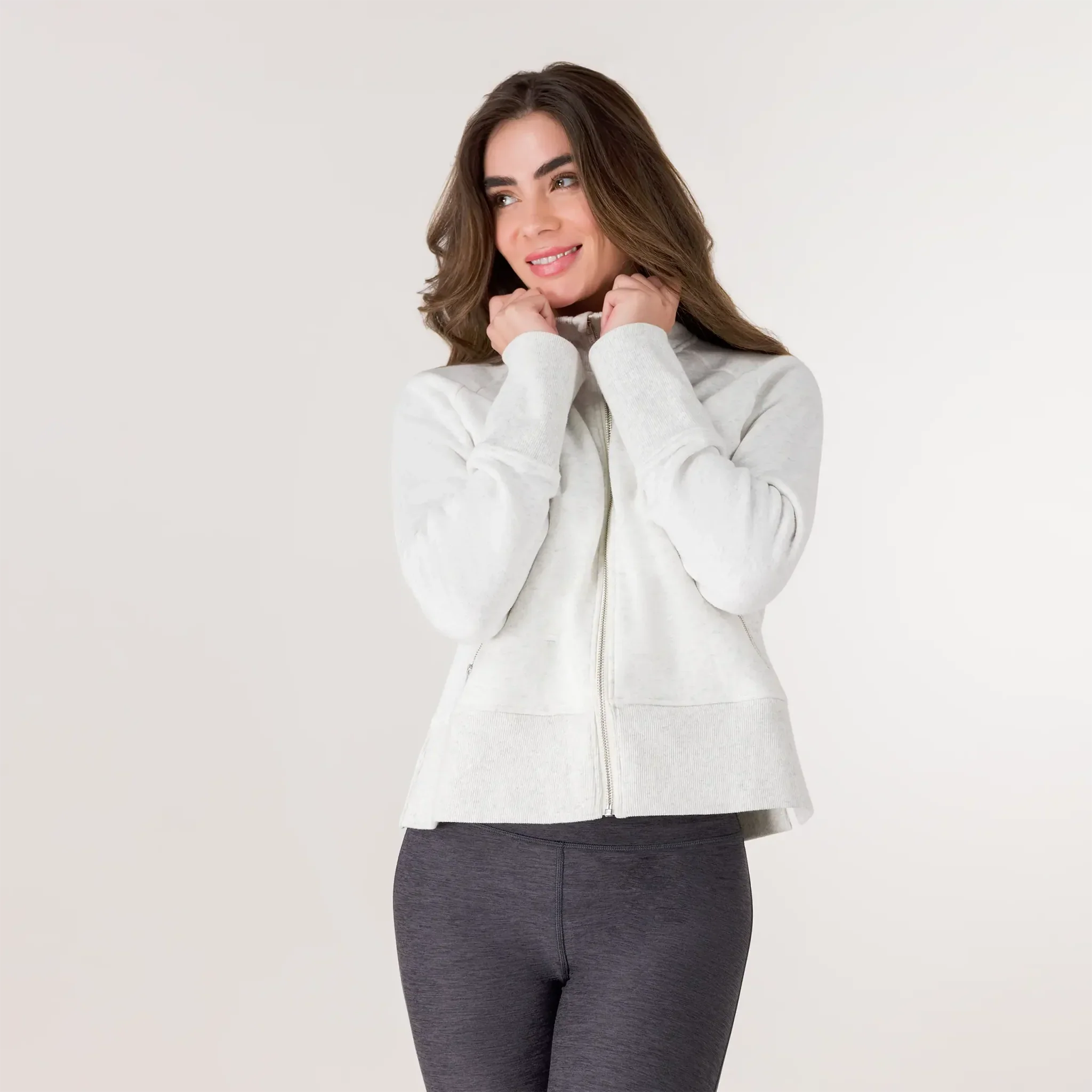 Flashback Jacket - KDF HEATHER GREY