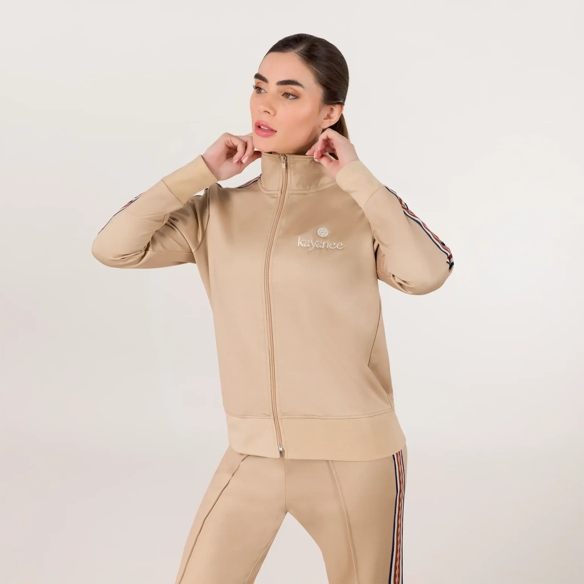 Kayanee Track Jacket - SEASONAL SAND