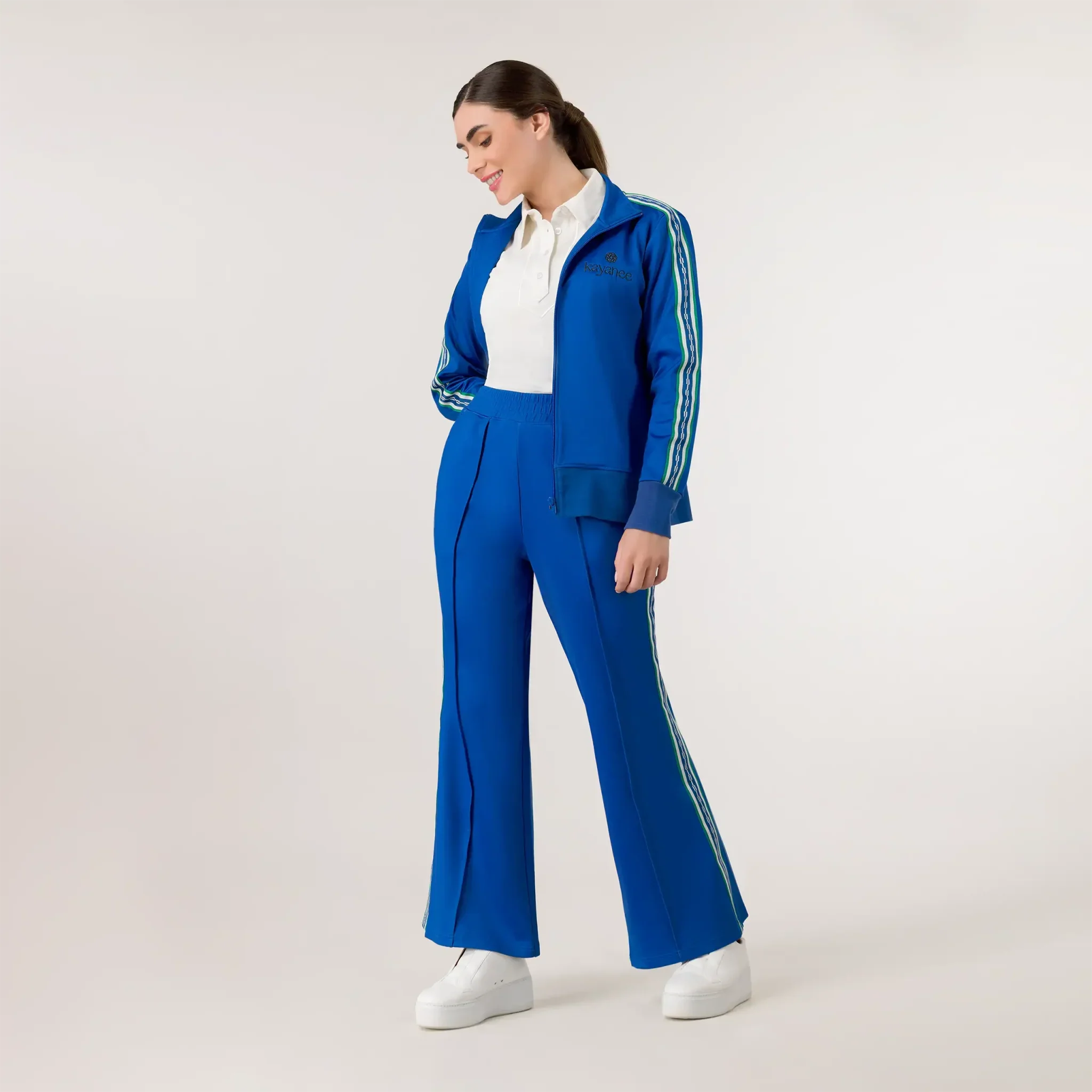 Kayanee Track Jacket - SEASONAL BLUE