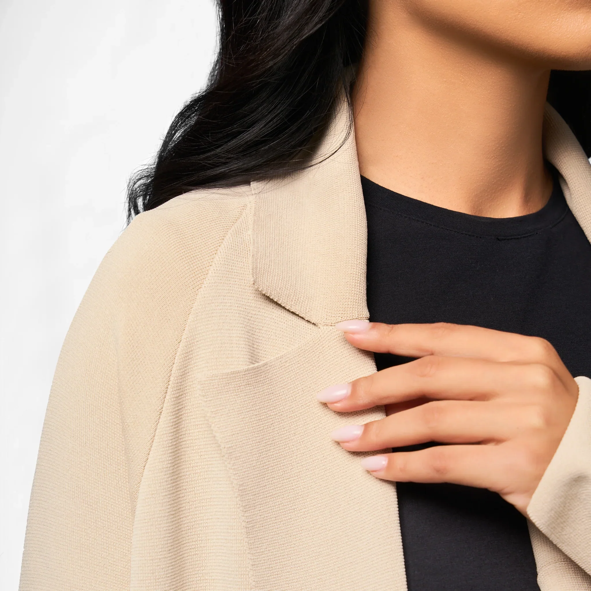 Full-Length Knitted Coat - SEASONAL STONE