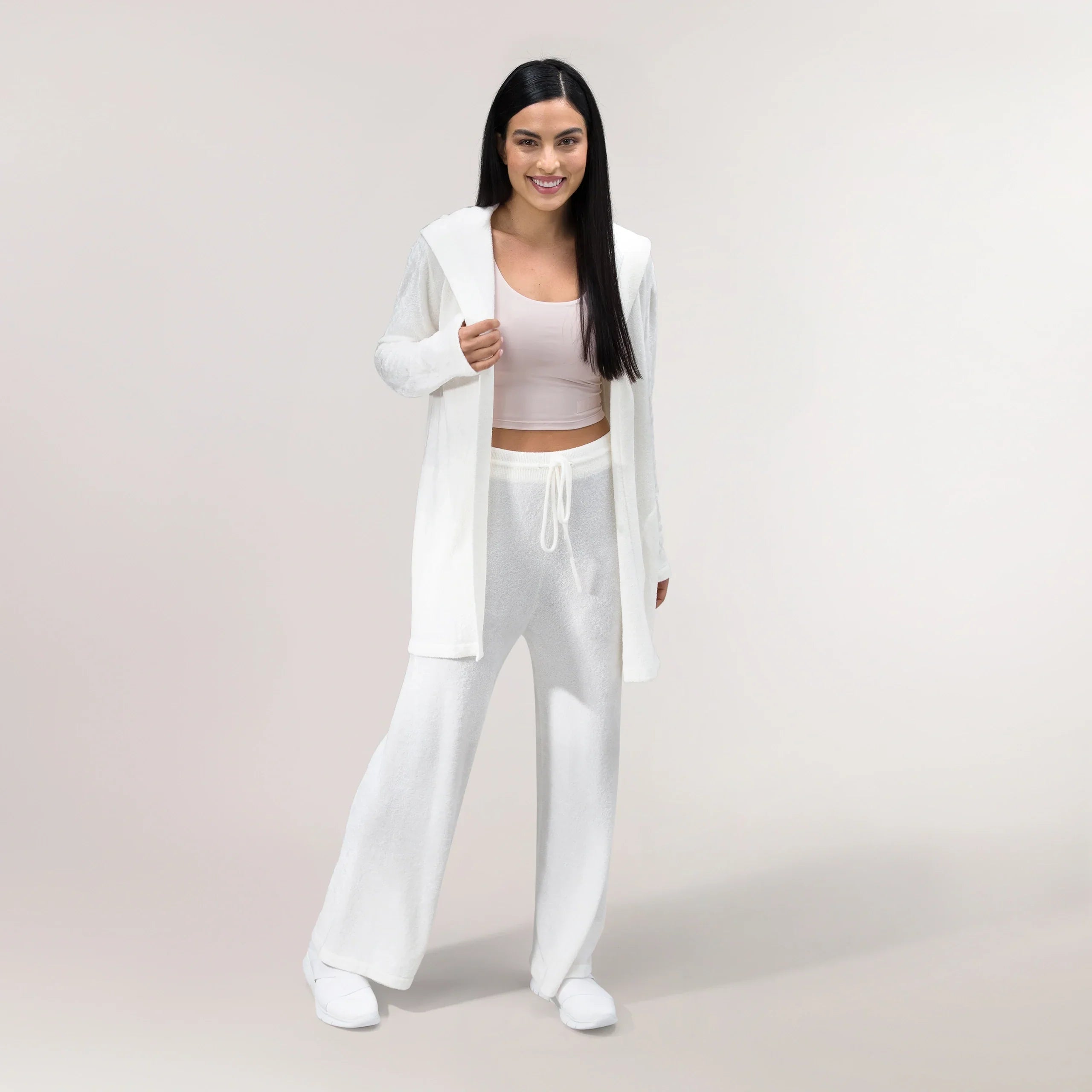Cozy Up Cardigan - CORE WHITE