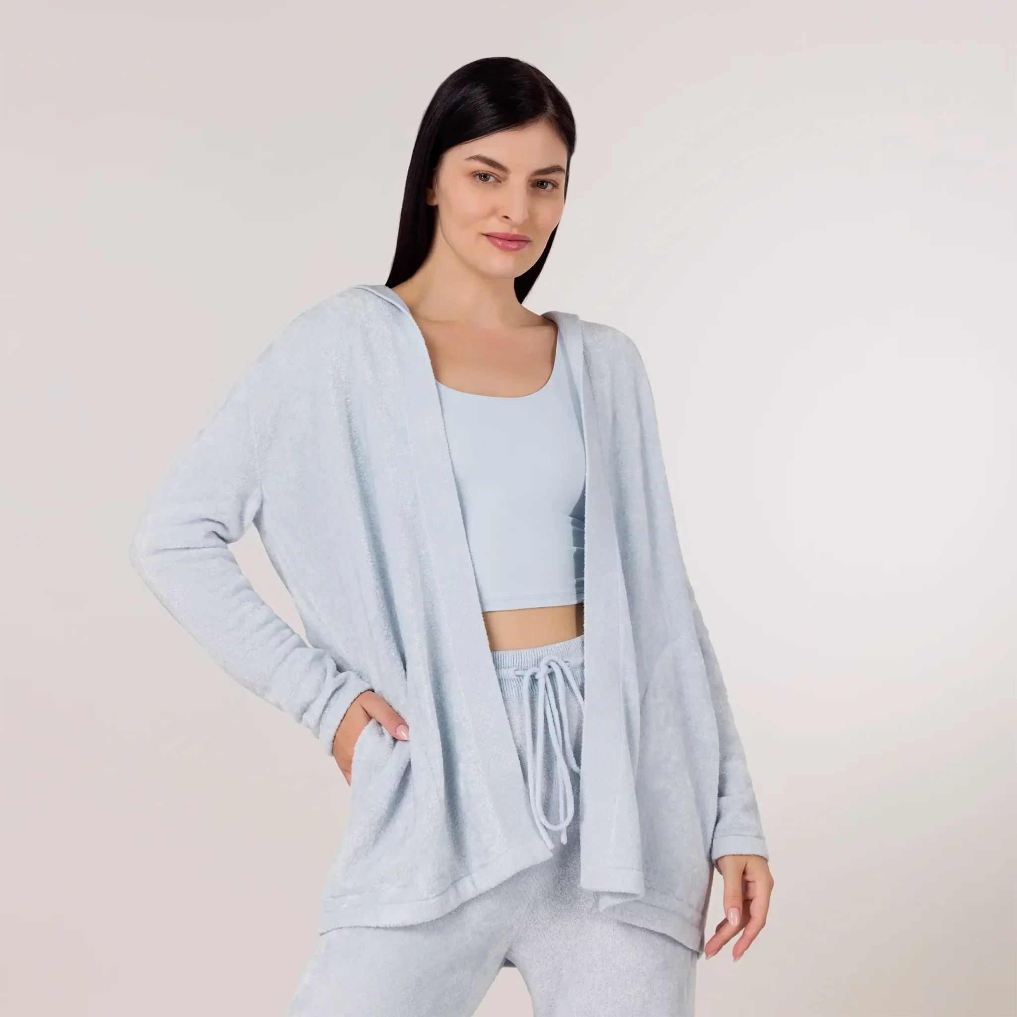 Cozy Up Cardigan - CORE LIGHT BLUE