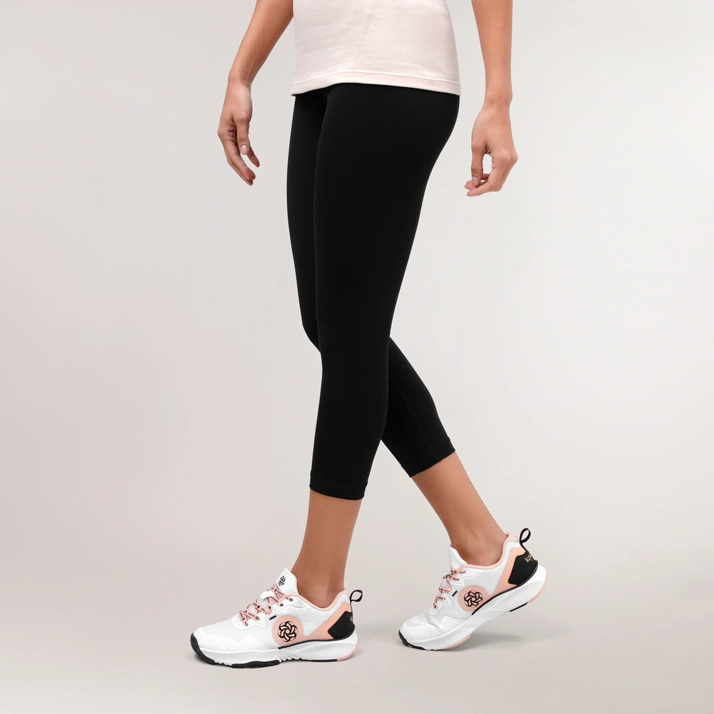 Sculpting Compression Crop Legging - CORE BLACK