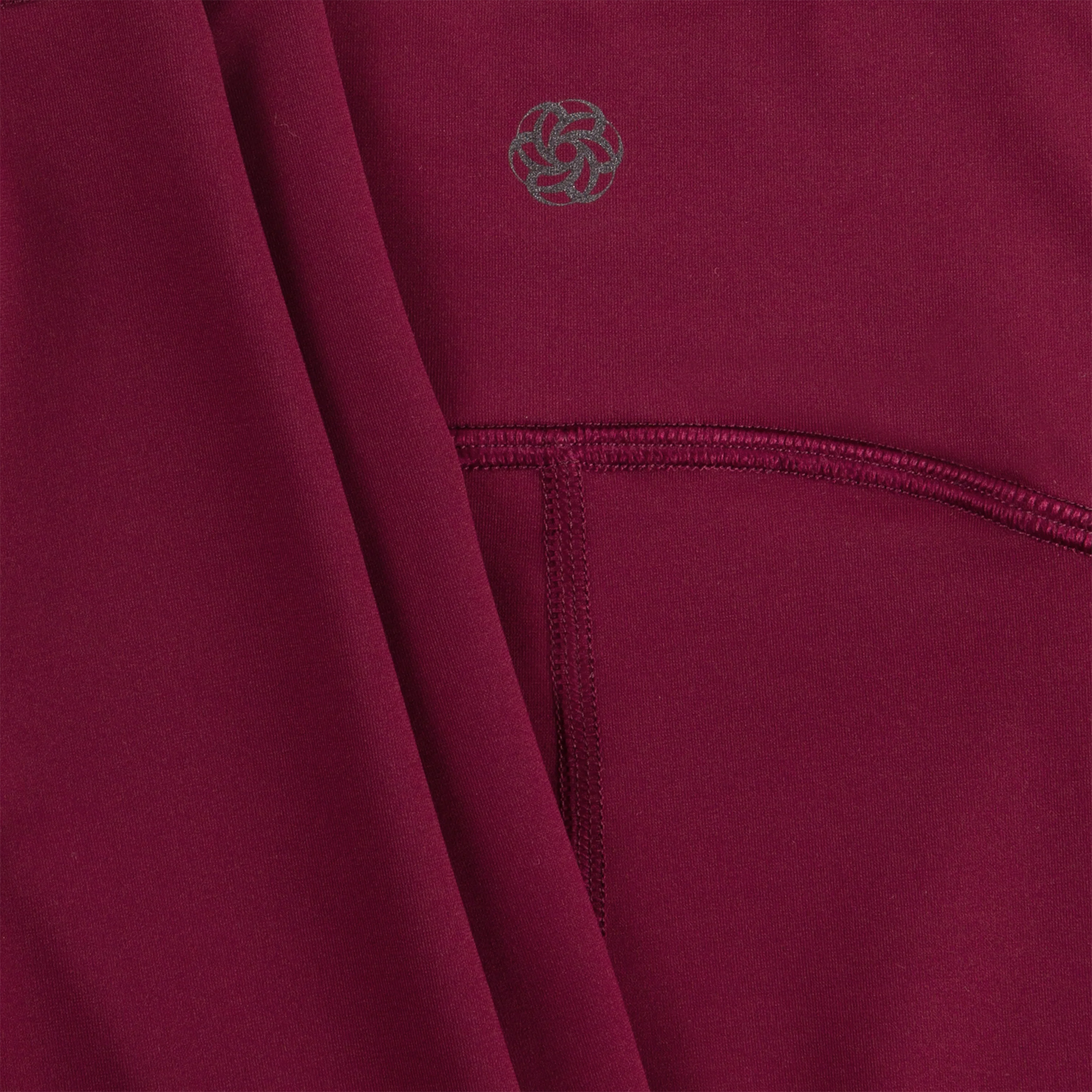 Freestyle Cropped Legging - CORE GRAPE RED