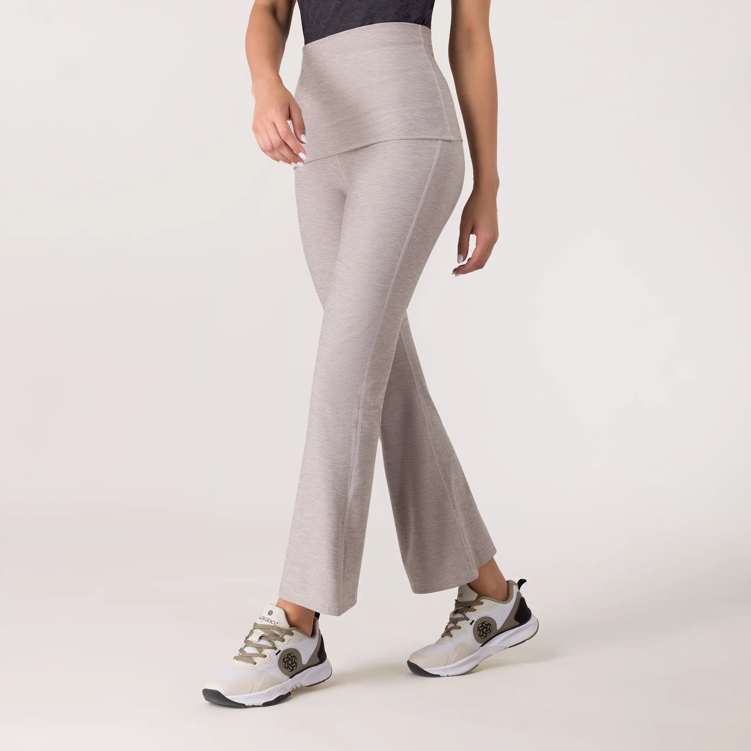 Rhythm Flared Legging - KDF GREY