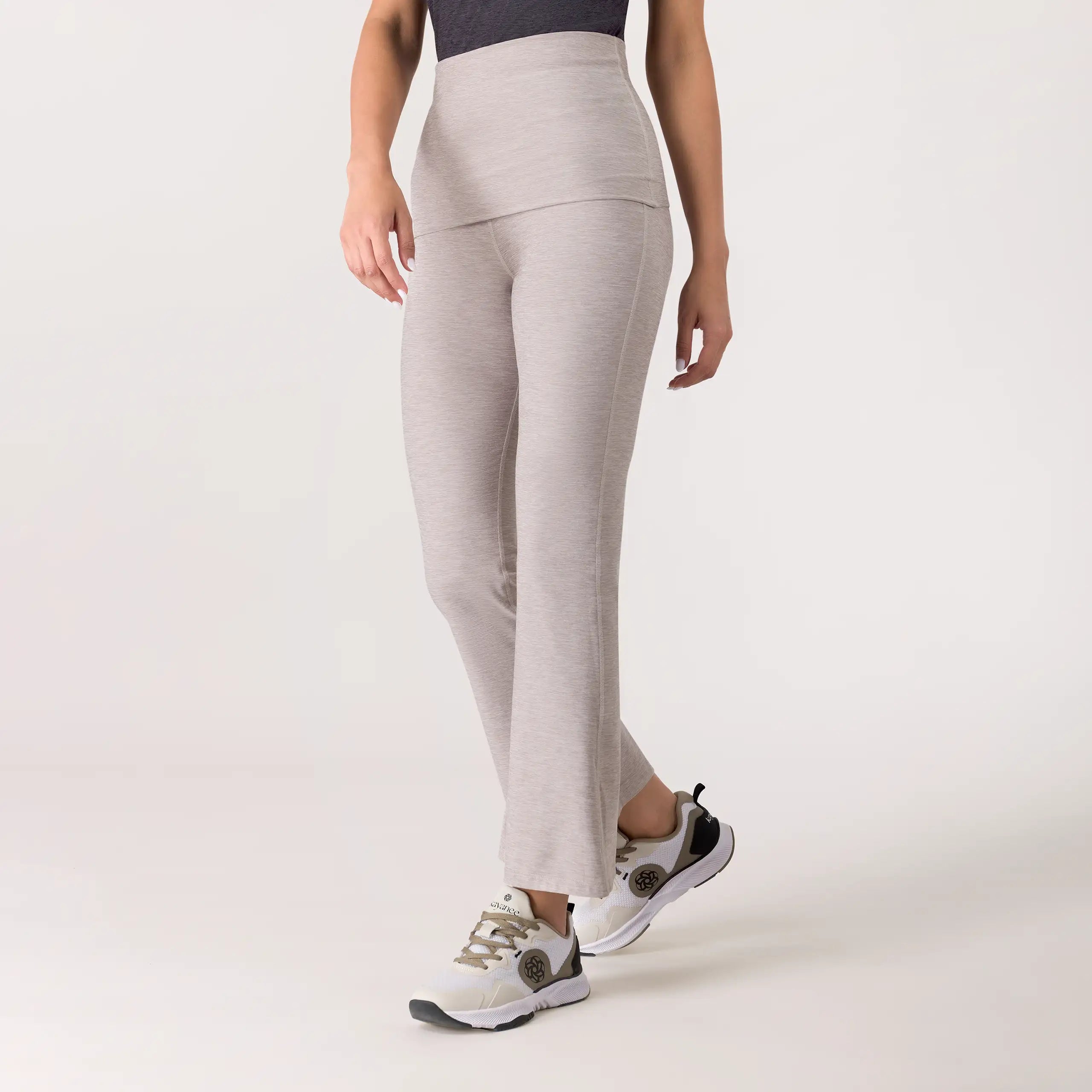 Rhythm Flared Legging - KDF GREY
