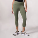 Freestyle Cropped Legging - CORE MUSK GREEN