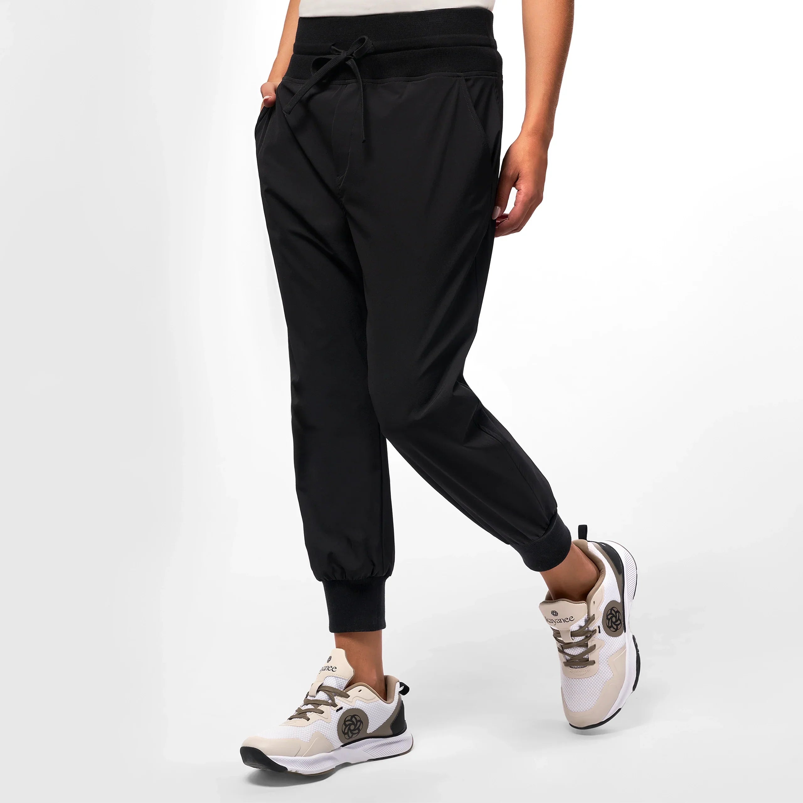 Nylon Jogger - SEASONAL BLACK