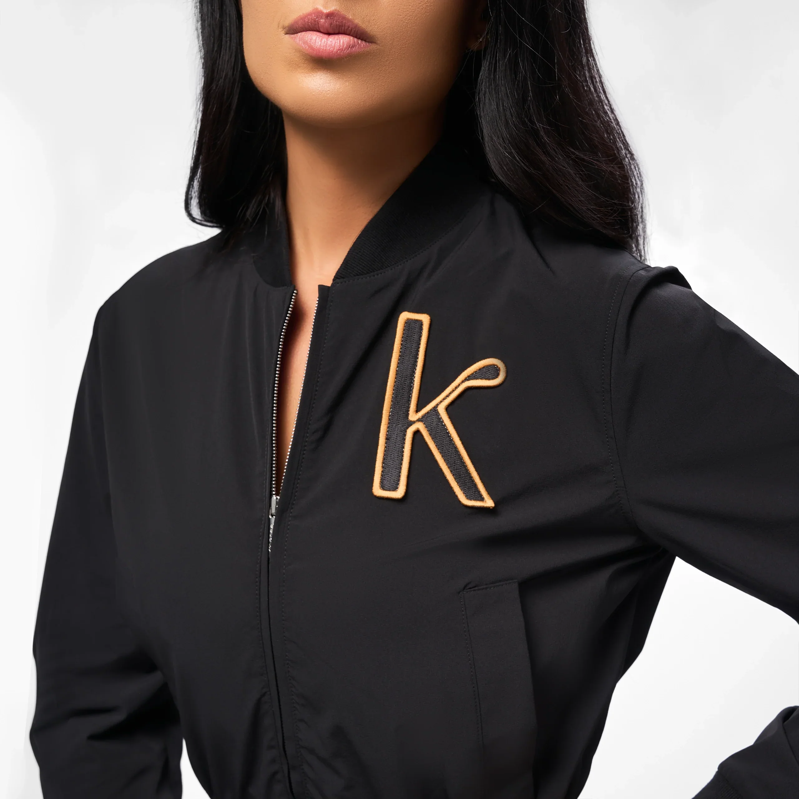 Nylon Jumpsuit - SEASONAL BLACK