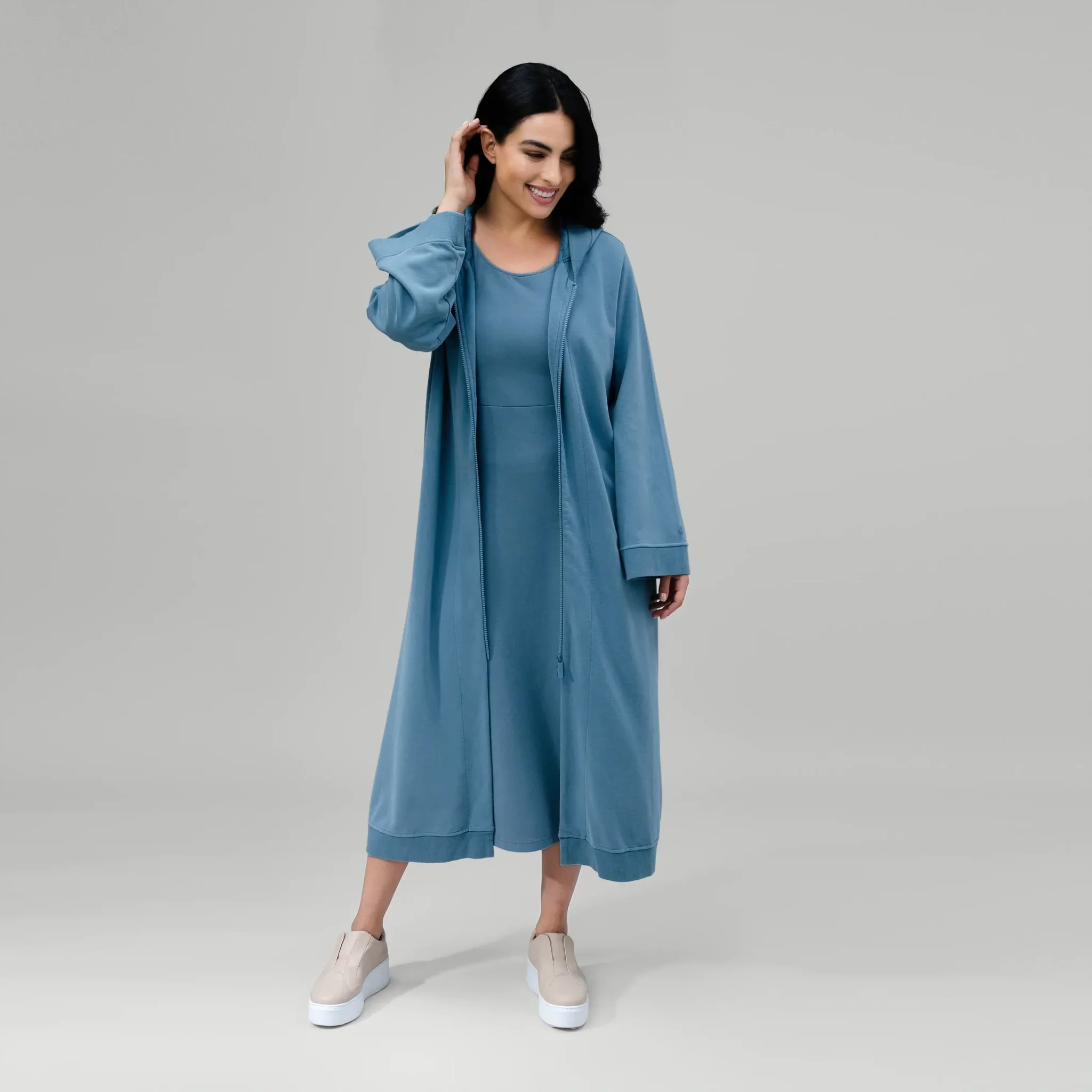 Good To Go Abaya - CORE BLUE