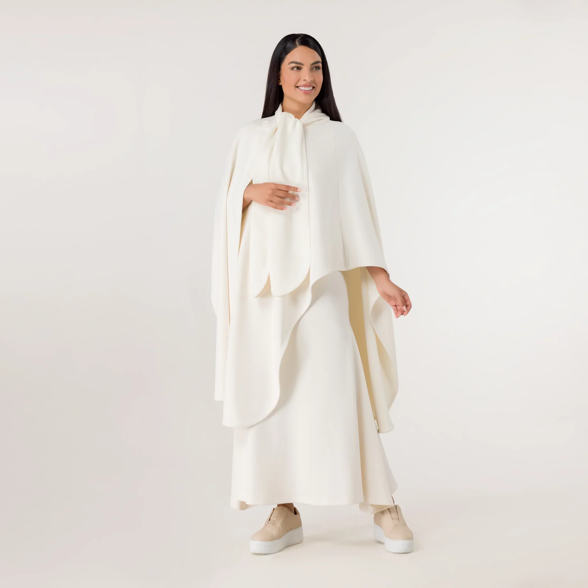 Soft Cape - SEASONAL BEIGE