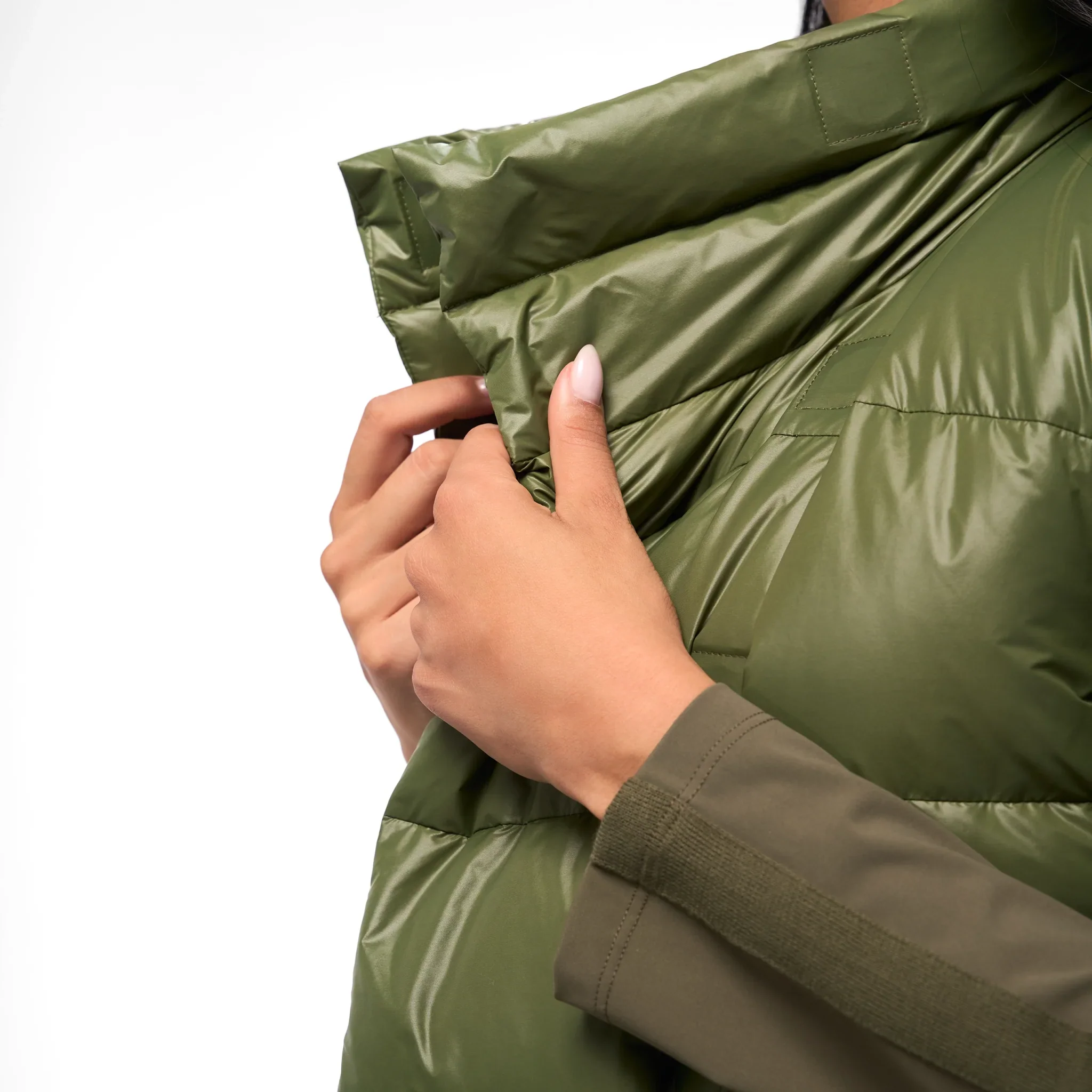 Puffer Vest - CORE DARK MUSK GREEN