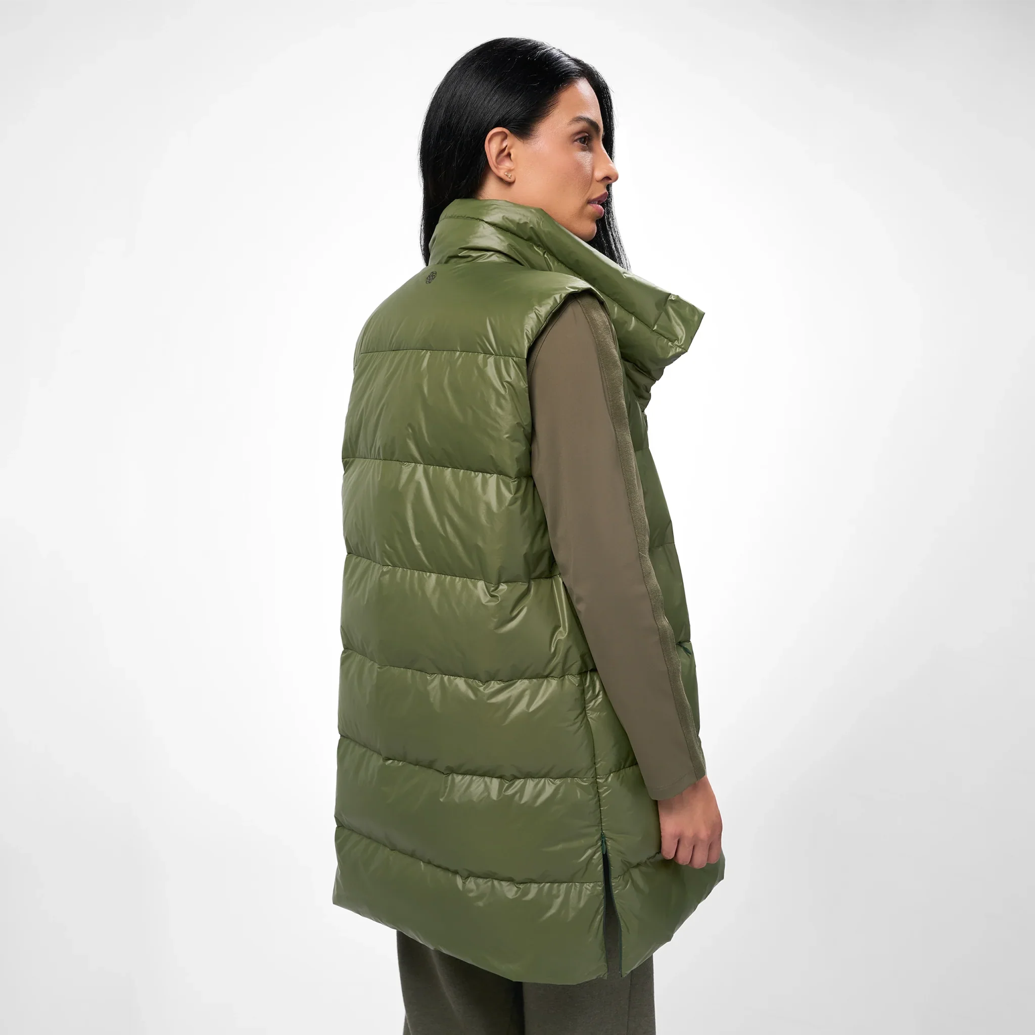 Puffer Vest - CORE DARK MUSK GREEN