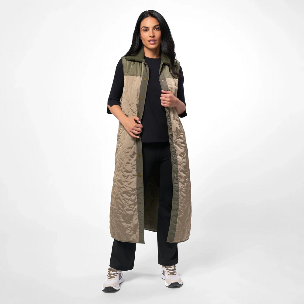 Quilted Gilet - SEASONAL RAINFOREST
