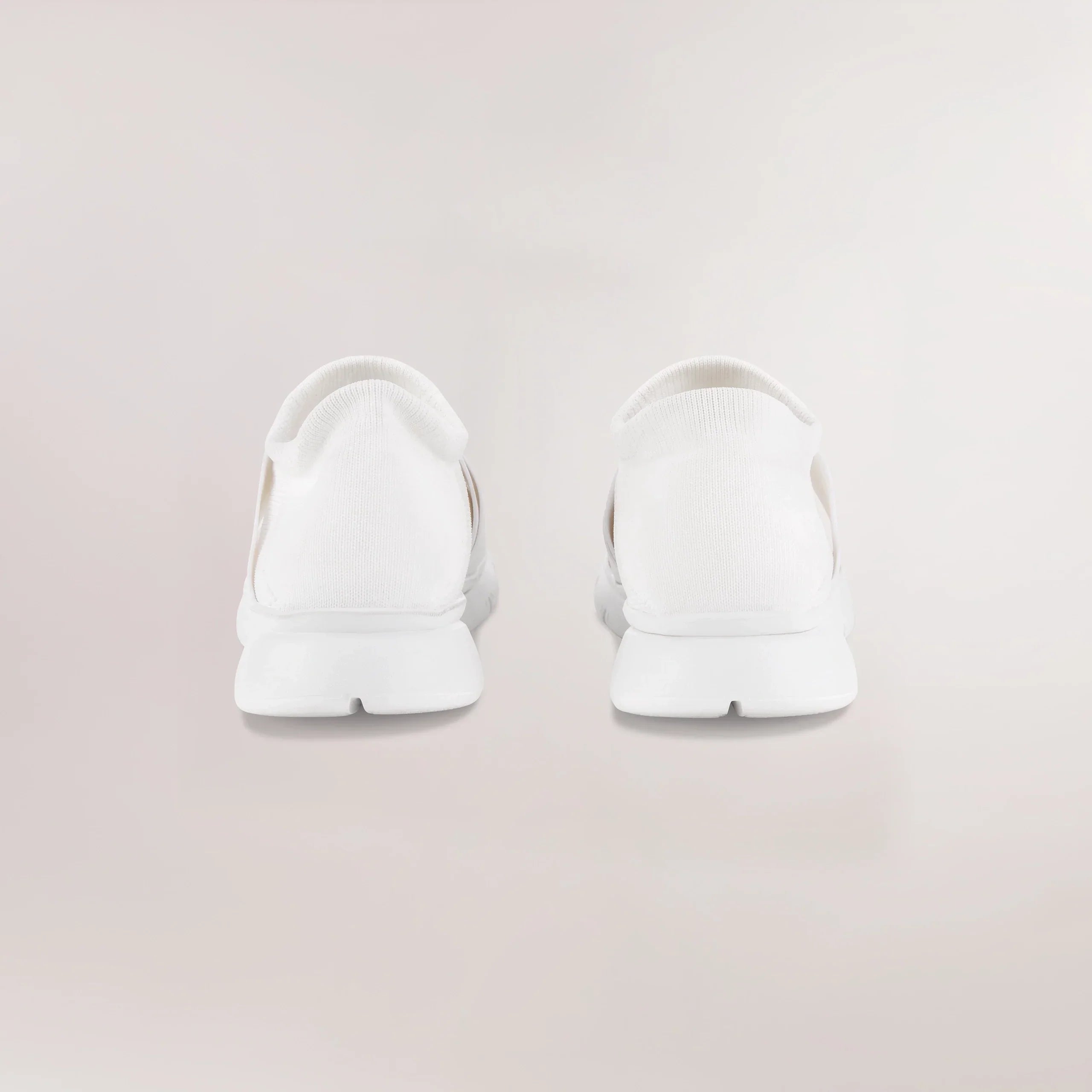 Crossover Dance Knit Sneakers - CORE WHITE