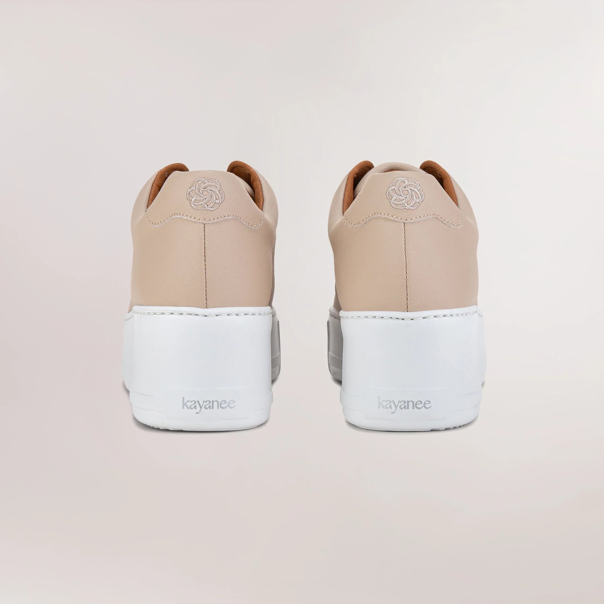Slip-on Wedge Vegan Walkers - CORE BEIGE