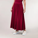 Flow Jersey Techno Skirt - CORE GRAPE RED