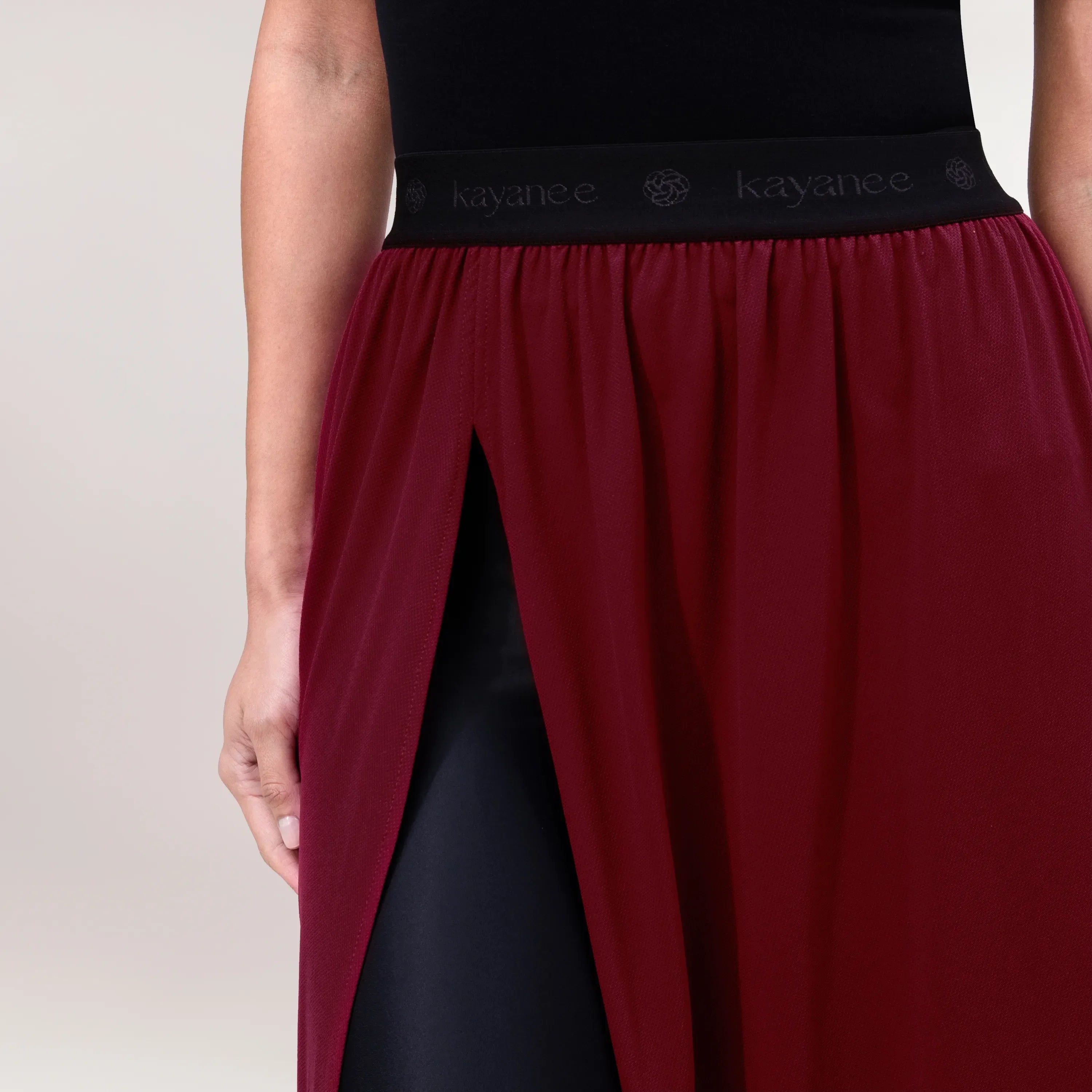 Twirl Studio Skirt - CORE GRAPE RED