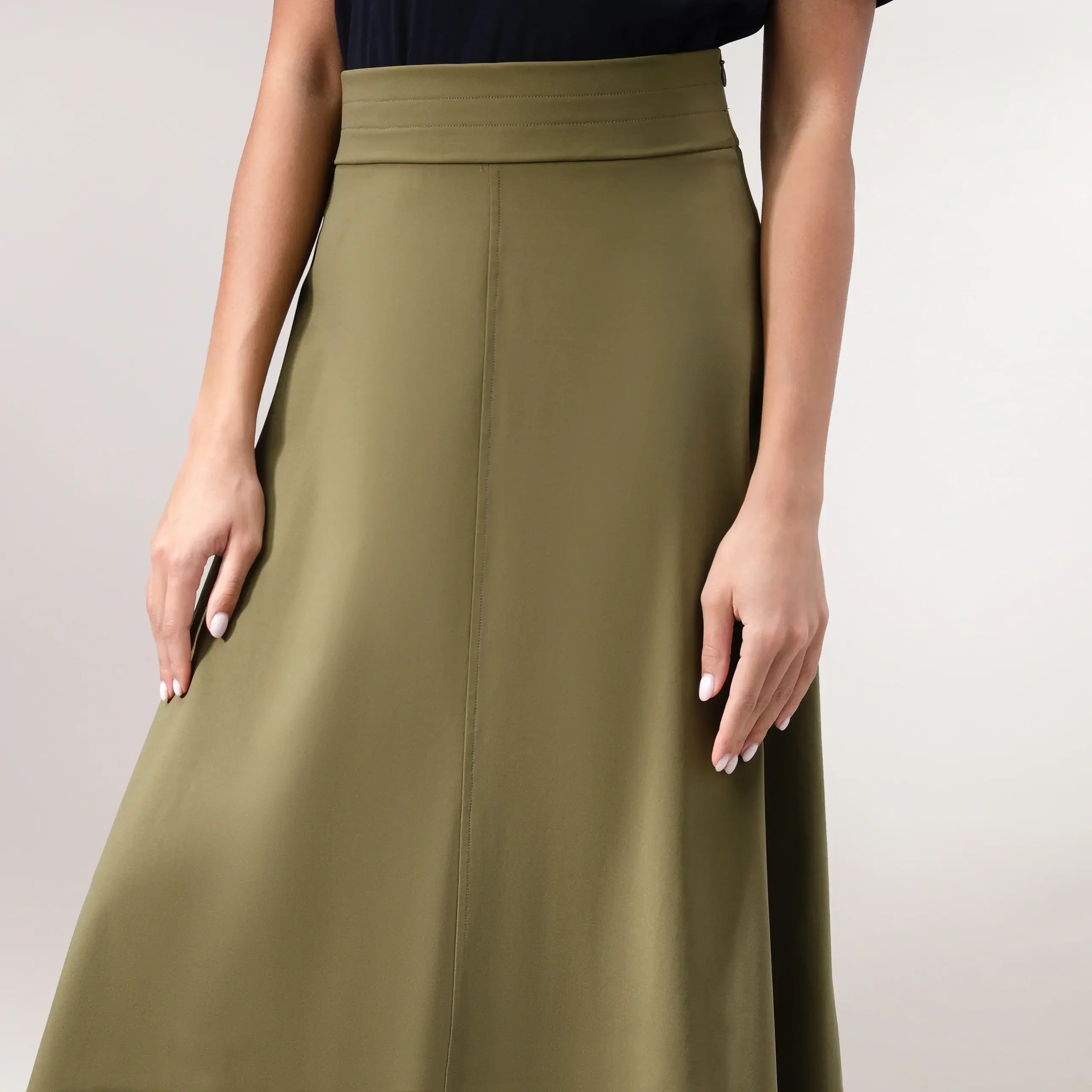 Flared Skirt - SEASONAL RAINFOREST