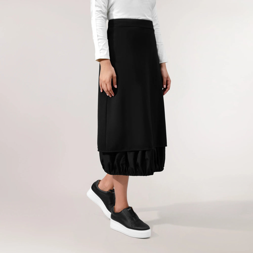 Techno Skirt - SEASONAL BLACK