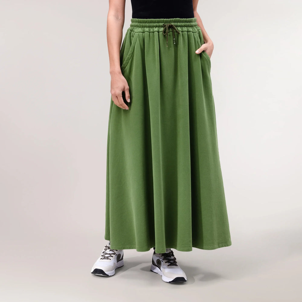 Good To Go Skirt - CORE DARK MUSK GREEN