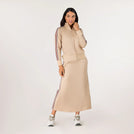 Kayanee Midi Track Skirt - SEASONAL SAND
