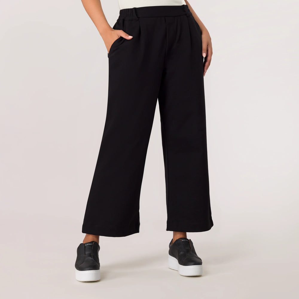 Flare Track Pants - SEASONAL BLACK