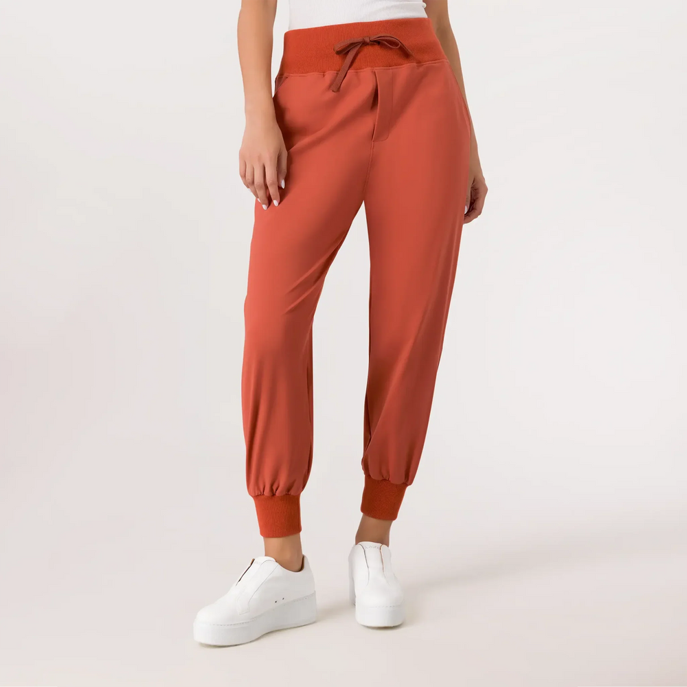 Cargo Jogger Pants - SEASONAL BRICK
