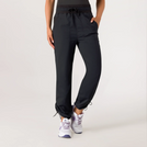 Flashback Nylon Jazz Pants - KDF BLACK
