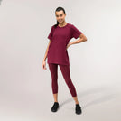 Easybend Tee - CORE GRAPE RED