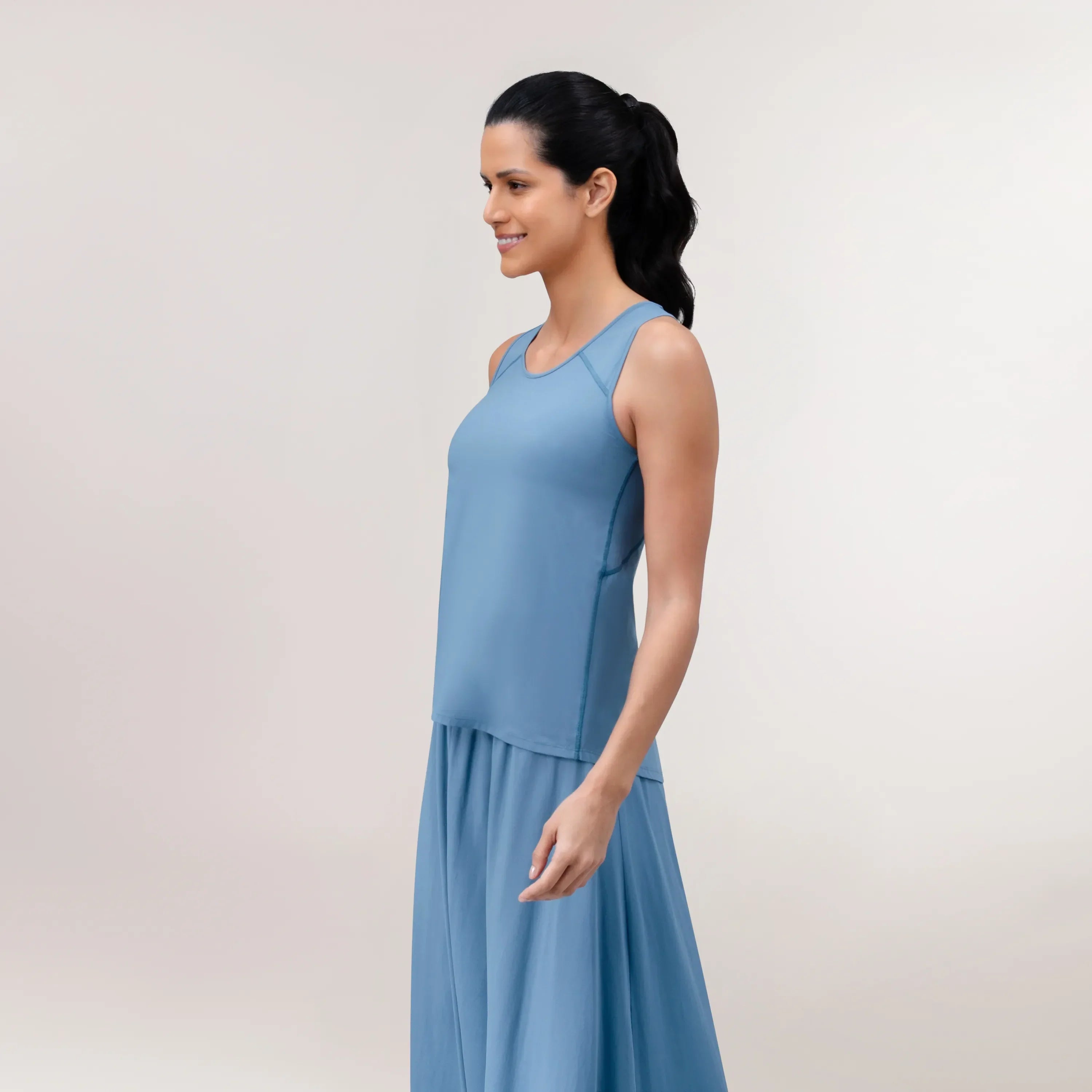 Flow Racerback Top - CORE BLUE