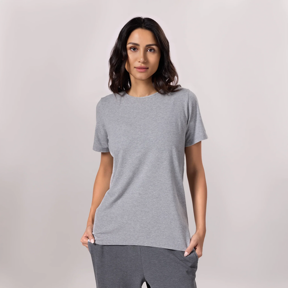 Easybend Tee - CORE HEATHER GREY