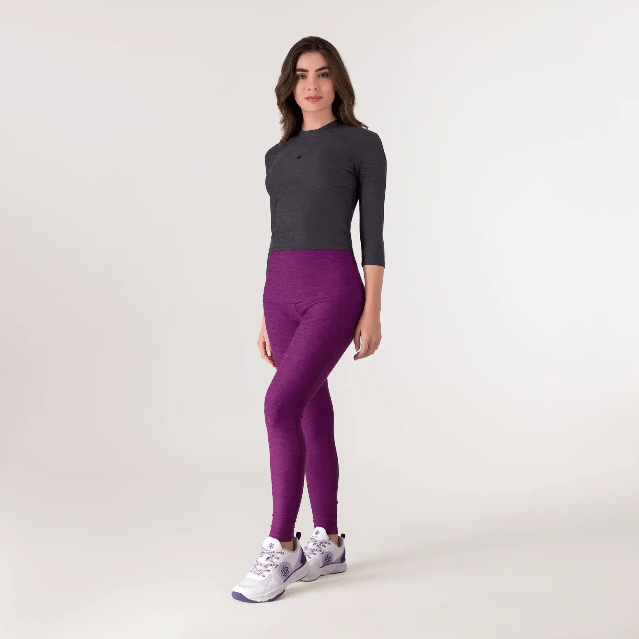Rhythm Cropped Top - KDF CHARCOAL