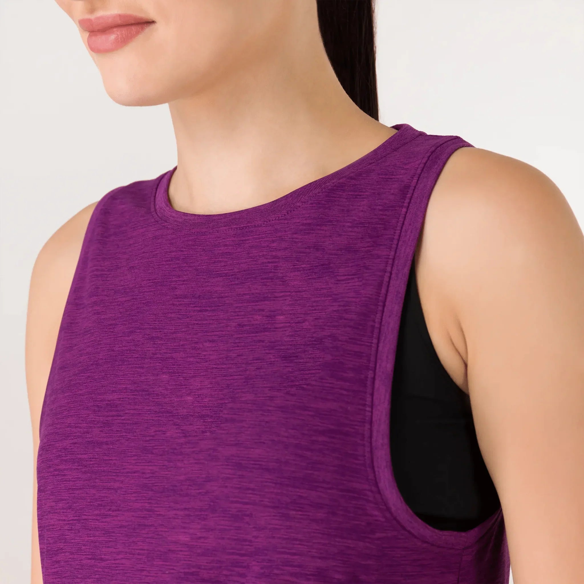 Inner Beat Dance Tank Top - KDF PURPLE