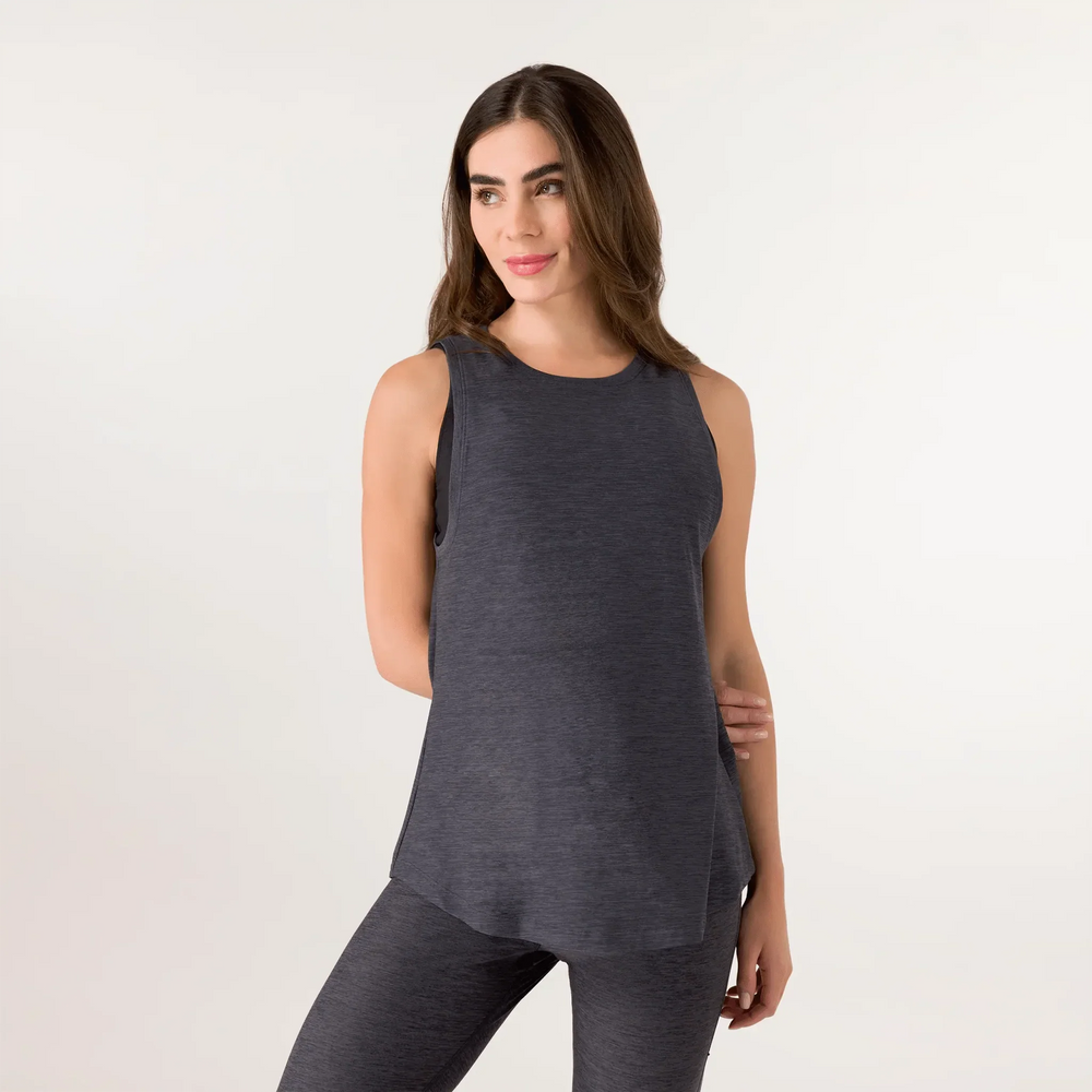 Inner Beat Dance Tank Top - KDF CHARCOAL