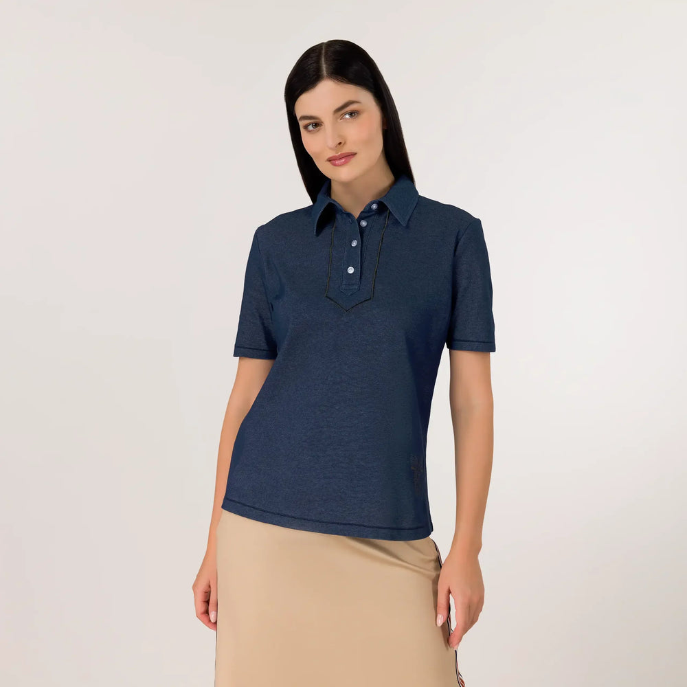 Polo Top - SEASONAL NAVY